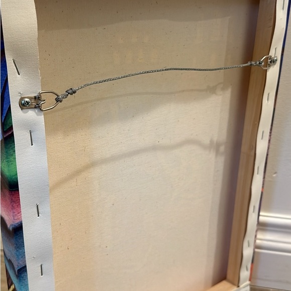 Dia De Los Muertos Sugar Skull Couple Canvas Print. 13.5” L, 18” H, 1.5”W - Picture 3 of 3